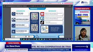 CURSO VIRTUAL RCIVA COOPERATIVAS DE TRANSPORTE [upl. by Ayad]