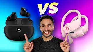 Beats Studio Buds vs Powerbeats Pro ¿Qué audífonos comprar [upl. by Petunia645]