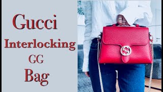 Gucci Interlocking GG Bag ❤️ NataRyna [upl. by Lledniw558]