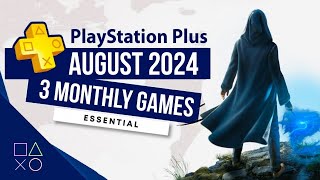 PlayStation Plus Essential August 2024 Monthly Games  PS Plus August 2024 [upl. by Eelyahs]