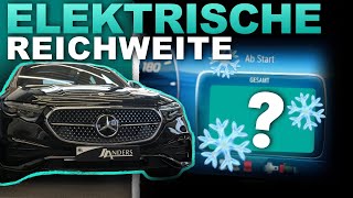 ❄️ Wie weit kommt diese EKlasse 2024 als PLUGIN HYBRID 🔋🔌 I Verbrauchstest [upl. by Anazraf]