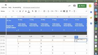 How to Export Grades from Google Classroom and Add Sparkline Graphs with Google Sheets [upl. by Mariande670]