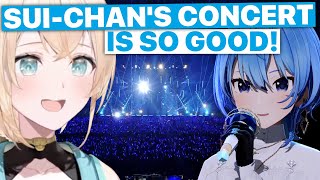 Iroha Cant Stop Gushing About Suiseis Live Concert Kazama Iroha  Hololive Eng Subs [upl. by Ylsew830]