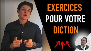 EXERCICES DE DICTION POUR AMÉLIORER SA DICTION FACILEMENT [upl. by Hodge]