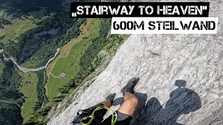 Geisteskranker Klettersteig und Übernachtung in Berghütte🇨🇭 [upl. by Eniowtna]