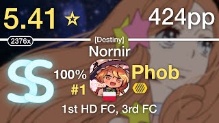 541⭐Phob  Yakushimaru Etsuko Metro Orchestra  Nornir Destiny HD 1 424pp SS [upl. by Orodoet]