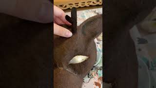 Deer mask tutorial  1k special  TW scissors [upl. by Dnomaid]