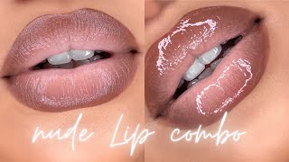 Ombre LipStick amp LipGloss TutorialStepByStep TutorialBeginner Friendly Products Busisiwe Kesi [upl. by Assirak]