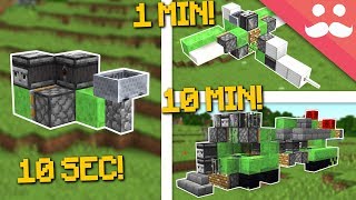 MINECRAFT VEHICLES 10 Minute 1 Minute 10 Seconds [upl. by Frame850]