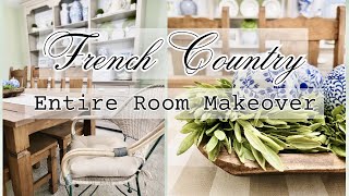 100 Thrifted French Country Dining Room Makeover On a Budget [upl. by Egidius11]