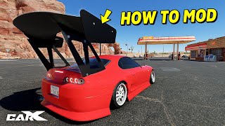 How to use Mods in CarX Drift Racing Online [upl. by Sandor]