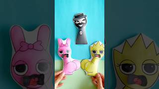 Incredibox Sprunki Cosmetics Surgery  Jiggly Big Balloon Pinki amp Owakcx Squishy Paper [upl. by Danie683]