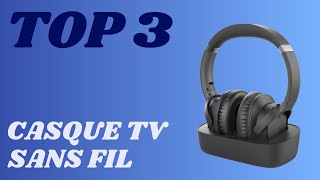 Top 3  Meilleur Casque TV Sans Fil 2024 [upl. by Reckford407]