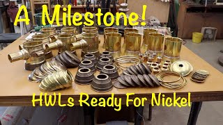 A Milestone The Hitch wagon lamp parts are spun rolled soldered and ready for nickel plating [upl. by Ruby]