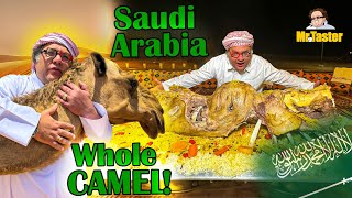 3000 Epic camel feast in Riyadh Saudi Arabia [upl. by Alrad]