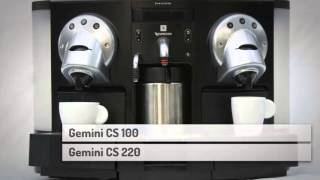 Nespresso Lungo Leggero Lungo Forte Espresso Leggero Ristretto Zenius CS 100 Nespro24de [upl. by Dehlia935]