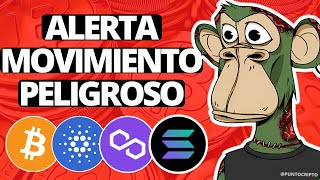 ✅VENTAS POR PÁNICO😱Noticias Criptomonedas HOYBitcoin Cardano Ethereum Polygon Solana XRP APT APE [upl. by Terris]