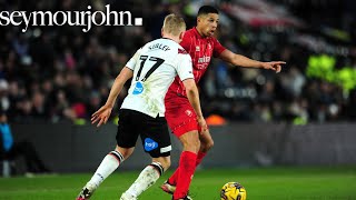 Match Highlights Derby County 21 Cheltenham Town  Presented by Seymour John [upl. by Karena]