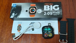 Обзор смарт часов T900 Ultra Big  Копия Apple watch Ultra [upl. by Jillian687]