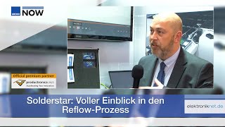 Solderstar Voller Einblick in den ReflowProzess [upl. by Anyotal520]