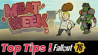 Get Rare Rewards at Meat Week Grahm Cook fallout76 [upl. by Lacombe]