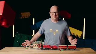 LEGO UNBOXING LEGO Harry Potter Zweinstein Express en station Zweinsveld 76423 [upl. by Gladys]