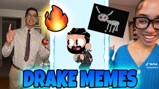 Drake  IDGAF feat Yeat Meme Compilation 🔥💯🌍  TikTok Compilation [upl. by Farron500]