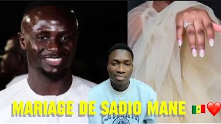 Mariage de Sadio Mane  Promet quelques Chose à la CAN [upl. by Nnylaf712]