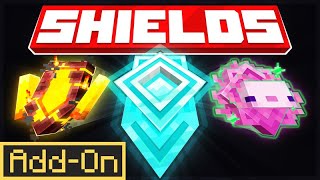 Shields AddOn  Minecraft Marketplace Addon  Showcase [upl. by Ahsekyt205]