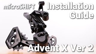 Advent X Ver2 Rear Derailleur Installation [upl. by Noni]