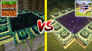 Craft World Master Block Game 3D VS Minecraft 121  Portals  Which Game is Better [upl. by Ailuj]