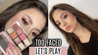 TOO FACED LETS PLAY PALETTE TUTORIAL [upl. by Layol560]