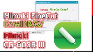 FineCut 8 9 Coat9 for CorelDRAW HƯỚNG DẪN CDR DECAL MIMAKI X7 TO 20222023 [upl. by Adlitam]