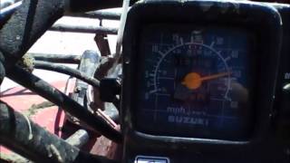 1994 Suzuki Quad Runner 250 top speed 2 [upl. by Schulze]