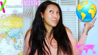 quotWHAT ARE YOUquot 23andMe DNA Ancestry Review  My Results  Experience  Ashkins Curls [upl. by Aneekas]