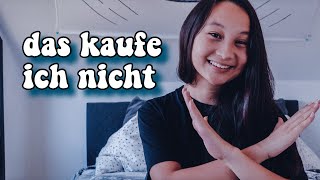 12 DINGE DIE ICH NICHT MEHR KAUFE  Minimalismus amp Nachhaltigkeit [upl. by Theressa]