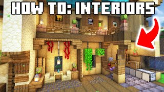 Interior Building Tutorial Minecraft [upl. by Pepin]