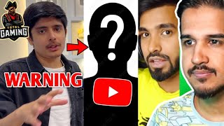 AjjuBhai WARNING To YouTubers for FACE REVEAL⚠️ Techno Gamerz Desi Gamers TotalGaming093 [upl. by Llereg611]