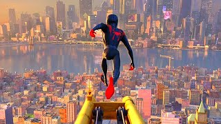 Miles Morales quotAnyone Can Wear The Maskquot Ending Scene  SpiderMan Into the SpiderVerse 2018 [upl. by Surtimed]