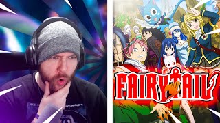 Metal Fan Reacts to Fairy Tail  Opening 1 [upl. by Jandel2]