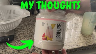 ONLY Review Needed  Isopure Protein Powder [upl. by Piper510]