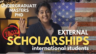 Fully Funded External Scholarships for International Students in USA  Road to Success Ep 12 [upl. by Skip]