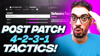 STARTER POST PATCH META 4231 FORMATION amp CUSTOM TACTICS  FC 24 Ultimate Team [upl. by Zebaj]