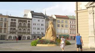 OLOMOUC Tu i tam wirtualne zwiedzanie zabytkowe kamienice budynki i inne atrakcje nieznane [upl. by Faden]