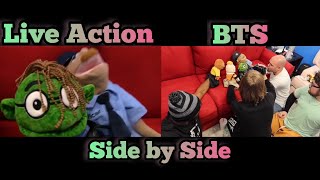 SML Movie Cody’s Green Problem BTS  Live Action Side by Side [upl. by Pleasant]