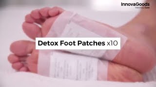 InnovaGoods Wellness Care Detox Foot Patches x10 [upl. by Simons]