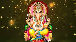 4K Wedding Starting God Animation  HD Lord Ganesha Background Animated Video [upl. by Hayifas]