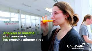 AGROALIMENTAIRE   Inventer lalimentation de demain  Devenir ingénieur en Alimentation et santé [upl. by Filahk]