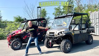 2024 Kawasaki Teryx4 Vs Mule ProFXT 1000  In Depth Comparison Review of 2024 models [upl. by Bleier319]