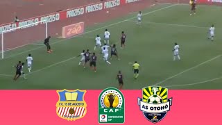 🔴 LIVE 15 de Agosto vs Otôho dOyo  CAF Confederation Cup 2024  Match LIVE Now [upl. by Halihs181]